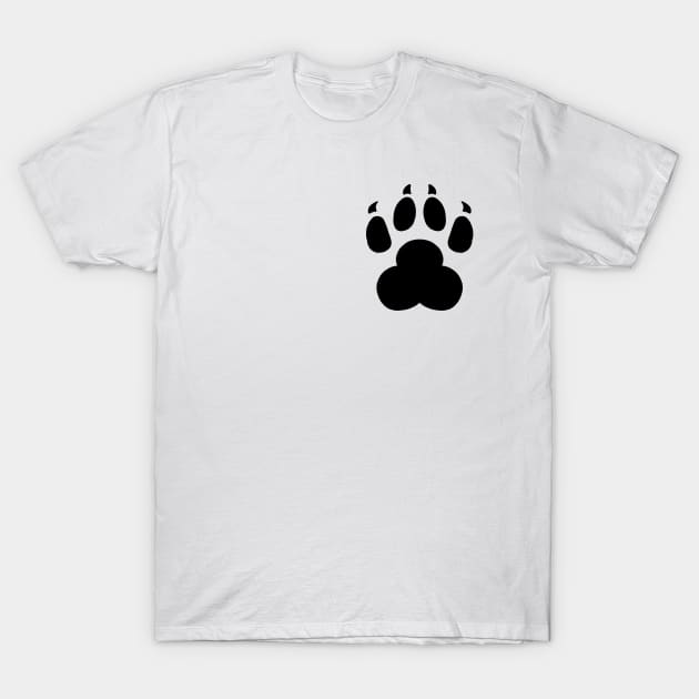 Paw Print T-Shirt by ThatCatObsessedDemon